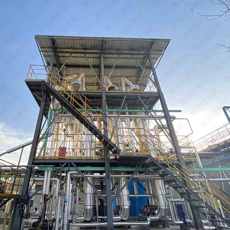 祝贺公海彩船中标青岛某化工集团多效蒸发器废水